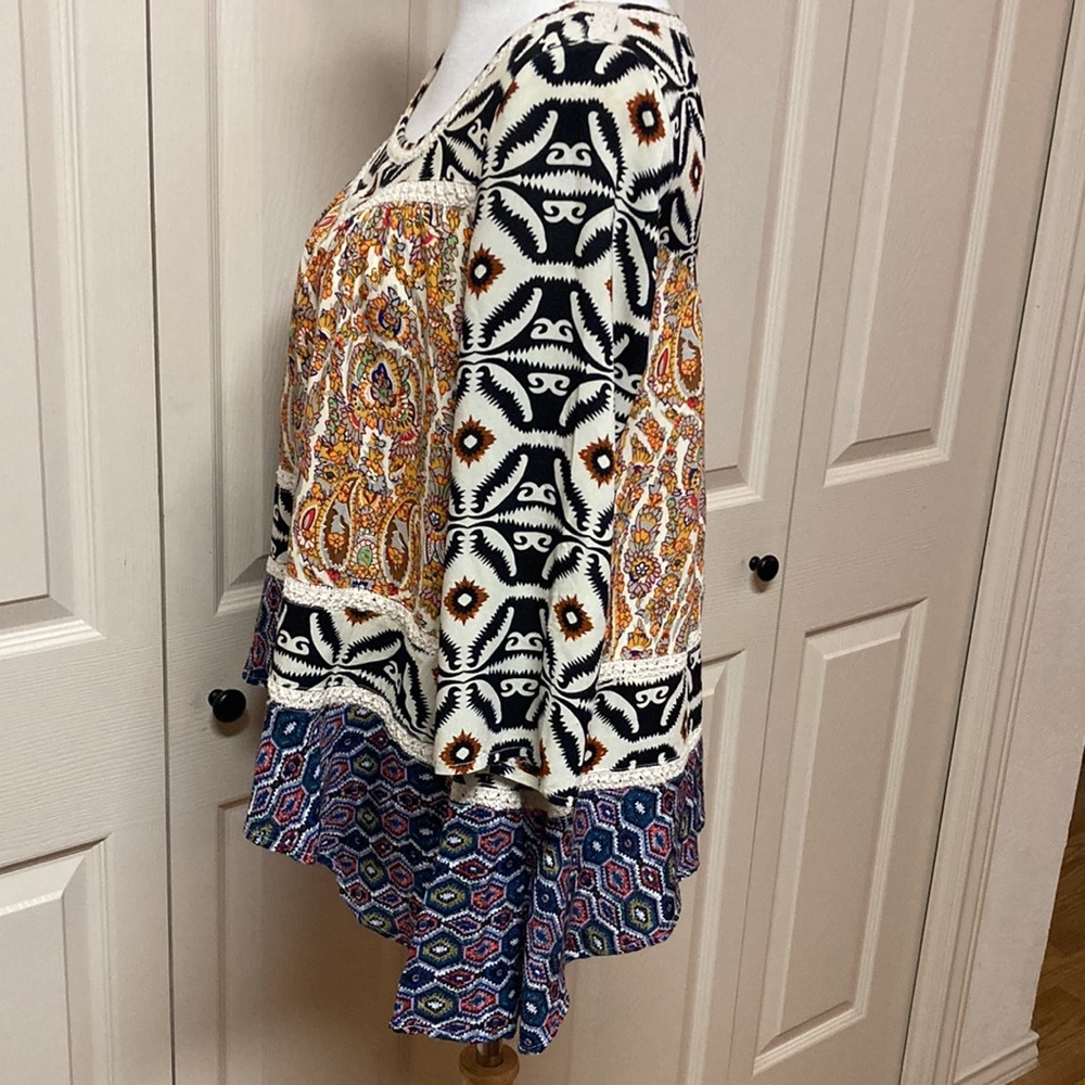 Freeway Boho Top Size M - Picture 6 of 15